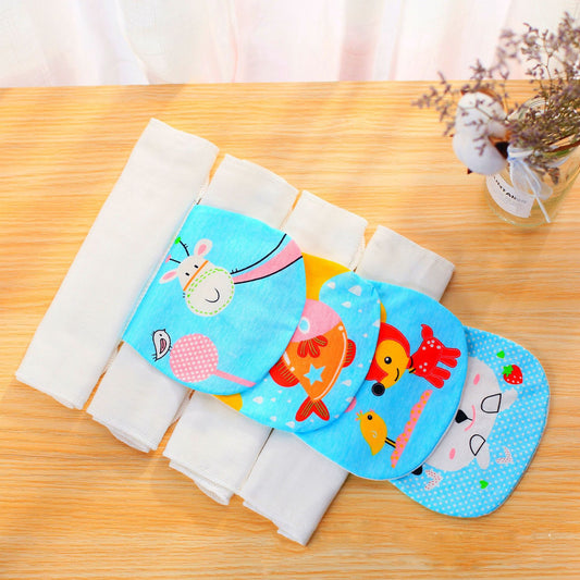 Kid Sweat Towel Baby Product Accessories Sweat Absorbent Towel for Boys Girls Newborn Infant Cotton Towels
