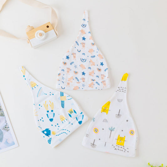 Soft Touch Baby Hat Baby Boys Girls Cotton Hat Newborn 0-12 Months