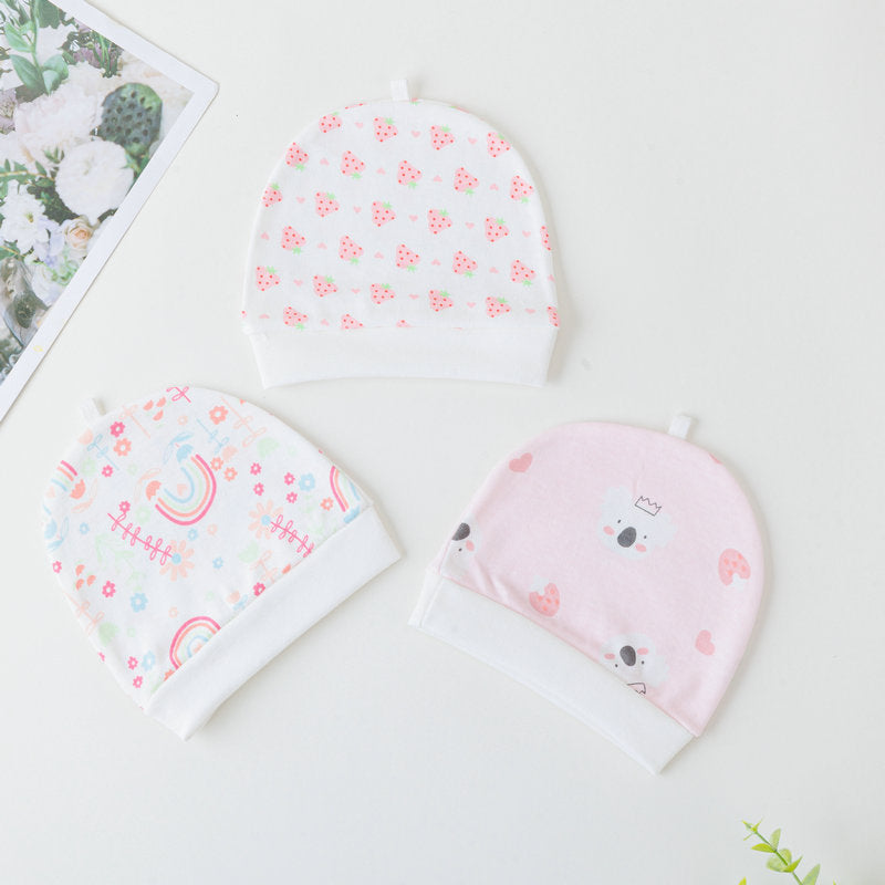 Soft Touch Baby Hat Baby Boys Girls Cotton Hat Newborn 0-12 Months