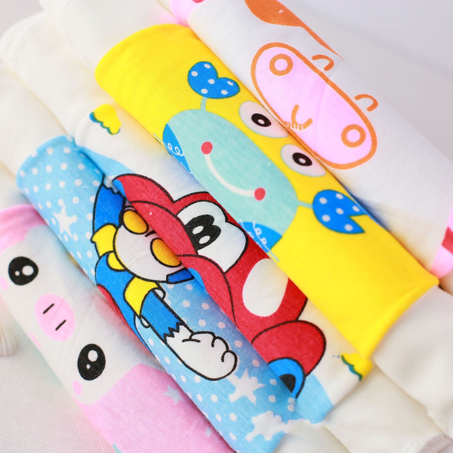 Kid Sweat Towel Baby Product Accessories Sweat Absorbent Towel for Boys Girls Newborn Infant Cotton Towels