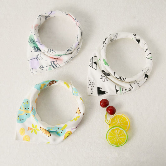 Baby Bandana Dribble Bibs Drool Bibs for Boys Girls Unisex,Teething Bibs, Soft Fabric for 100% Comfort Absorbent with Adjustable Snaps, Gifts for Newborn and Toddlers